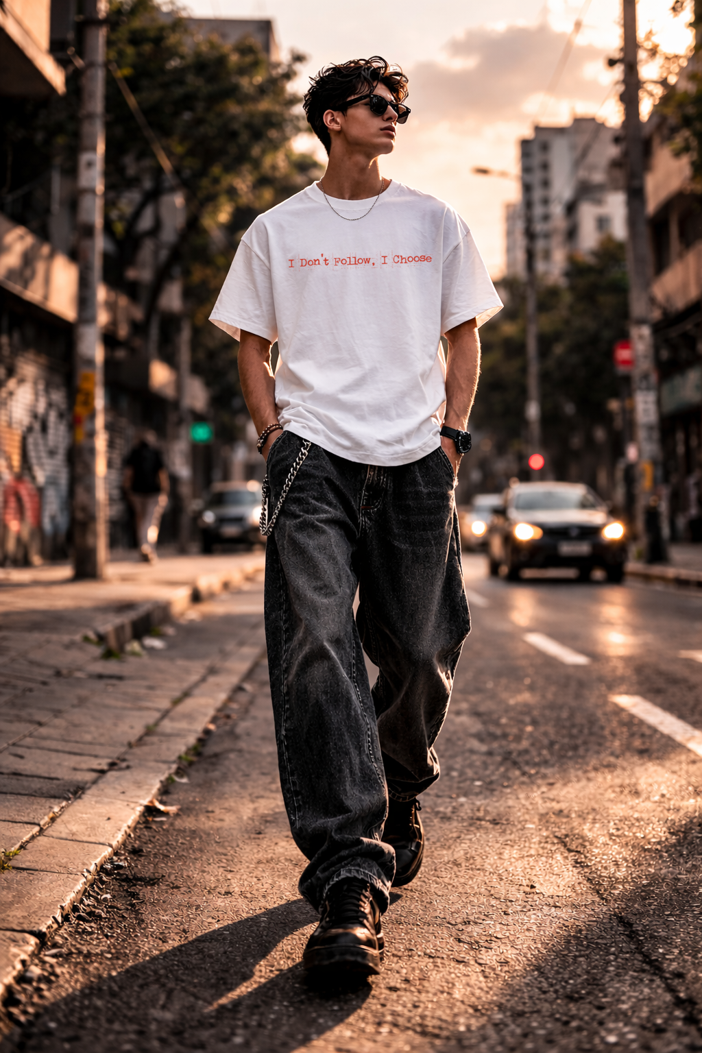 Typography Oversized T-shirt