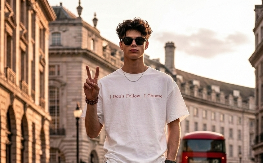 Typography Oversized T-shirt